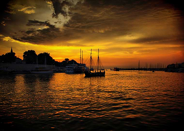 Zadar sunset