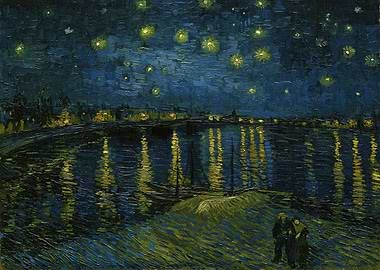 Starry Night on the Rhone