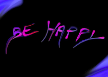 be happy texture backgroun