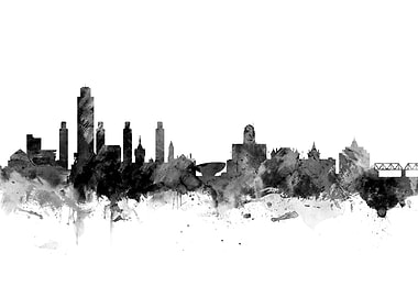 Albany New York Skyline