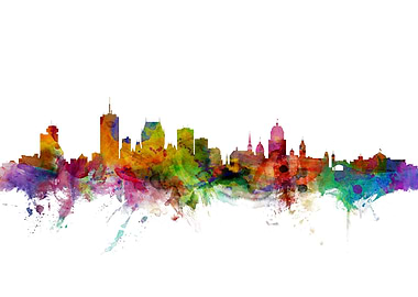 Quebec Canada Skyline