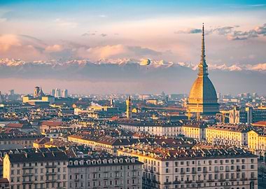 TORINO GOLDEN HOUR VIEW