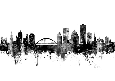 Rochester New York Skyline