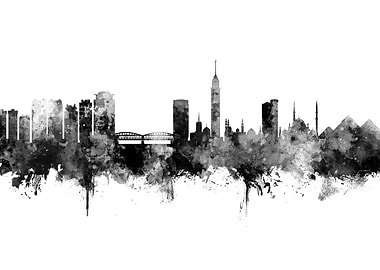 Cairo Egypt Skyline