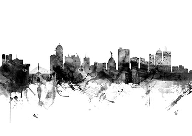 Winnipeg Canada Skyline