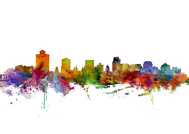 Salt Lake City Skyline