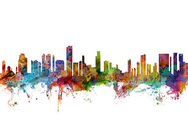 Honolulu Hawaii Skyline