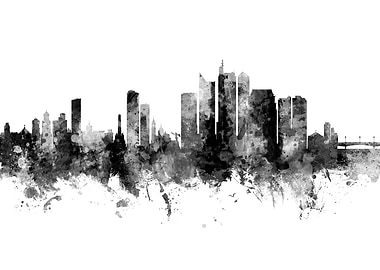 Manila Philippines Skyline