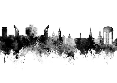 Auburn Alabama Skyline