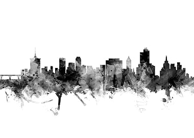 Tulsa Oklahoma Skyline