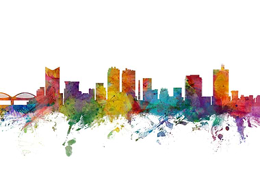 Fort Worth Texas Skyline