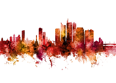 Riga Latvia skyline citysc