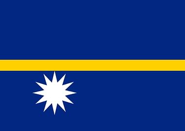 NAURU Flag