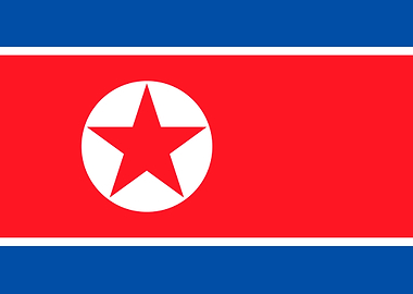 NORTH KOREA Flag