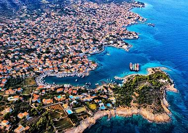 Spetses aerial