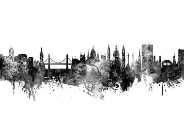 Budapest Hungary Skyline