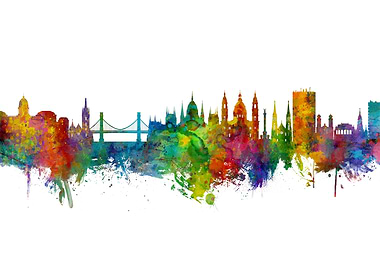 Budapest Hungary Skyline