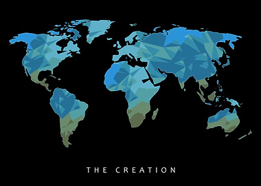 The Creation World Map