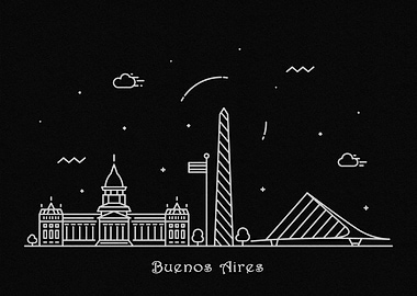 Buenos Aires Skyline