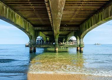 Under a Pier