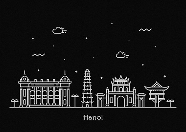 Hanoi Skyline