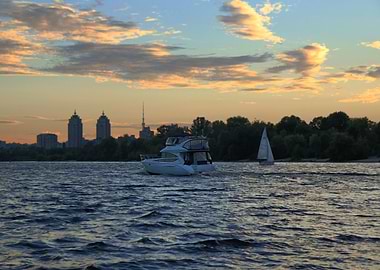 On the Dnieper river
