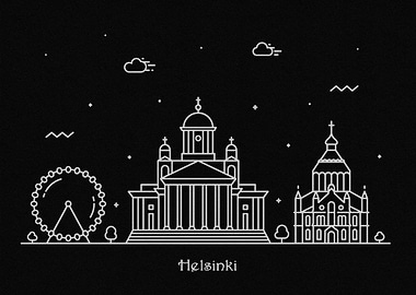 Helsinki Skyline