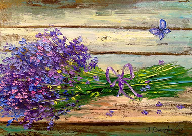 Bouquet of lavender
