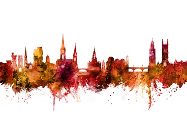 Cork Ireland Skyline