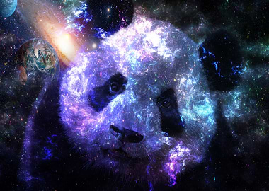 Galaxy Baby Panda Planet