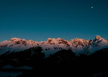 austrian alps panorama