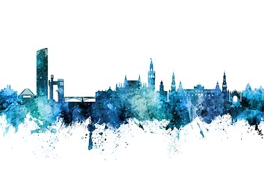 Sevilla Spain Skyline