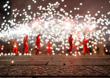 Correfocs in Catalonia
