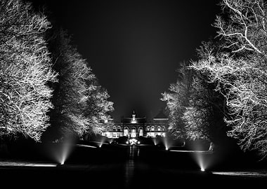 Arriving at Soughton Hall