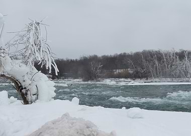 Winter at Niagara River