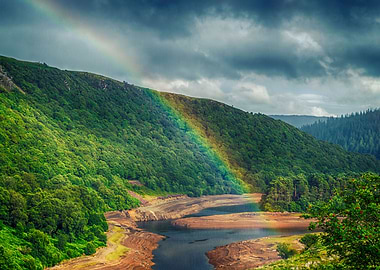 Rainbow at Elan Valley