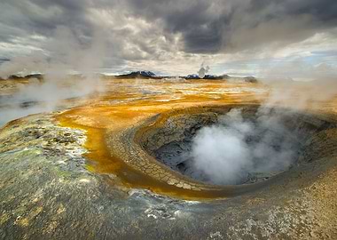 Volcanic iceland