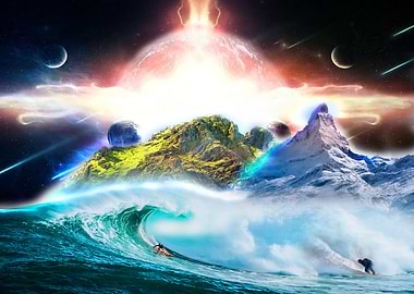 Surfer vs snowboarder