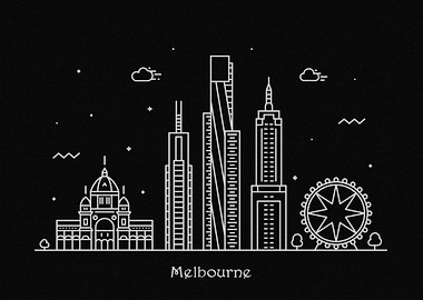 Melbourne Skyline