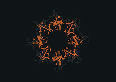 two letters are floating i