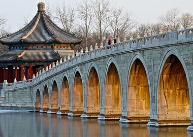 17 Arch Bridge at Summer P