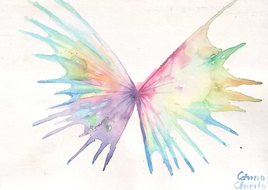 Rainbow wings
