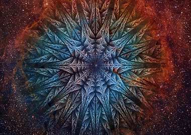 Cosmic flower