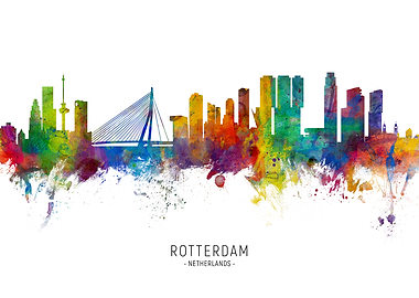 Rotterdam Skyline