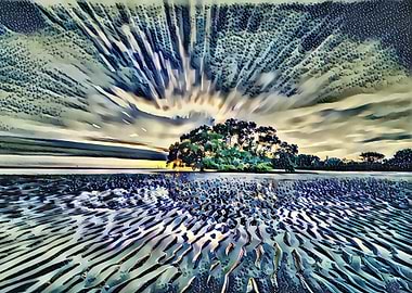 White Flash Landscape