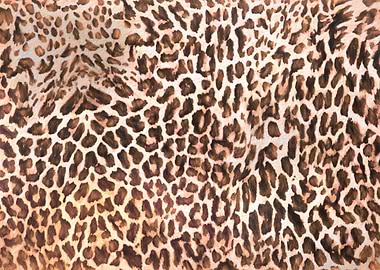 abstract leopard fur