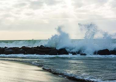 Fiumicino beach