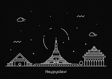 Naypyidaw Skyline