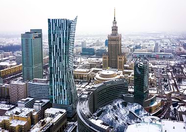Warsaw city center