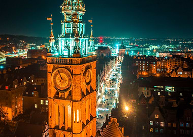 Gdansk by night